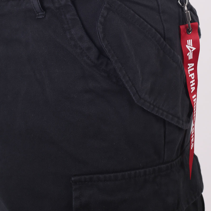 мужские черные брюки Alpha Industries M-65 Pant MBM52500C1-001-black - цена, описание, фото 4